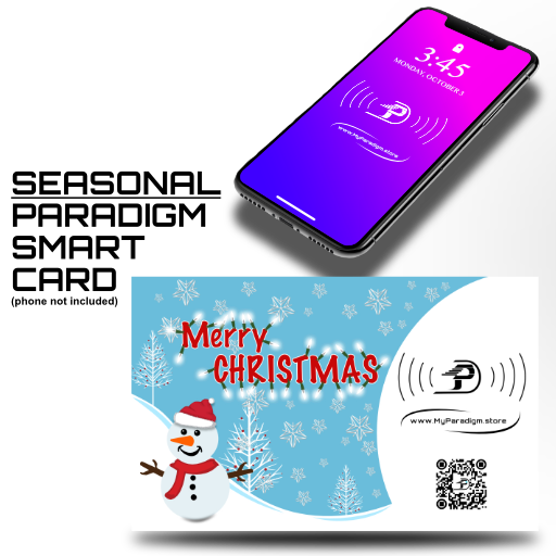 psm paradigm smart card seasonal xmas ad