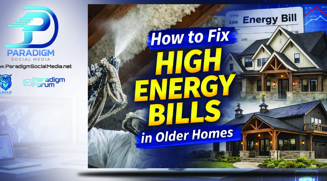 How to Fix High Energy Bills in Older Homes With Spray Foam Insulation