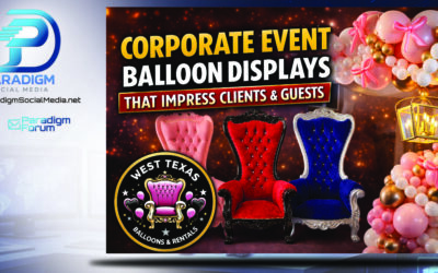 Corporate Event Balloon Displays That Impress Clients and Guests