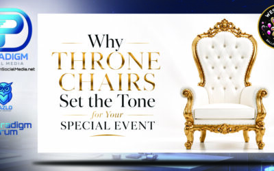 Why Throne Chairs Set the Tone for Your Special Event